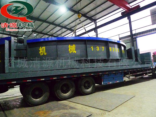 发往四川自贡的浅层气浮机