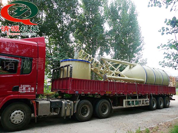 发往河南焦作的石灰仓