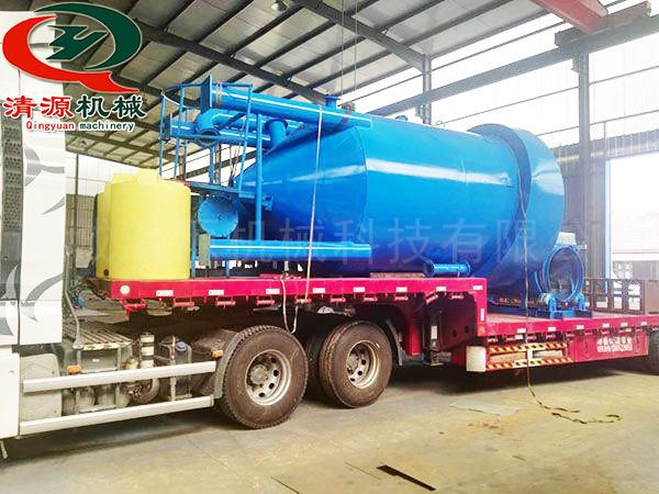 发往黑龙江大庆微浮选气浮机