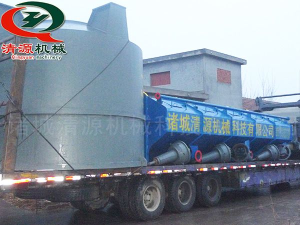 发往吉林白山的浮选脱墨机及碎浆机