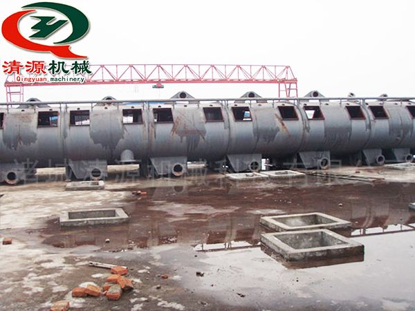 浮选脱墨机安装现场