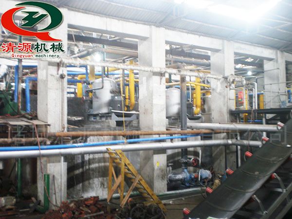 压力筛安装现场