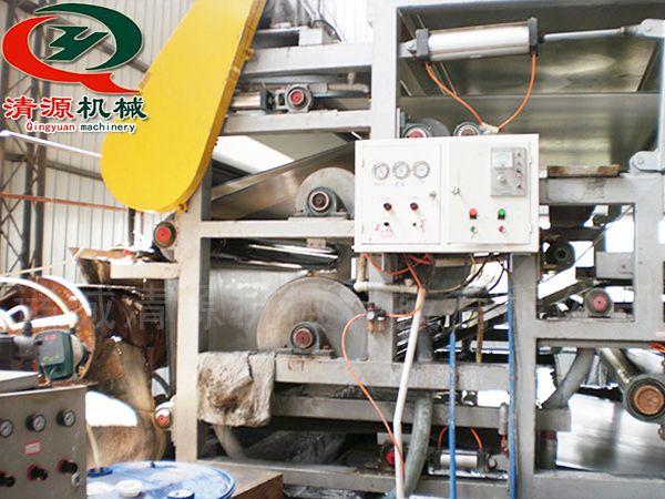带式压滤机使用现场