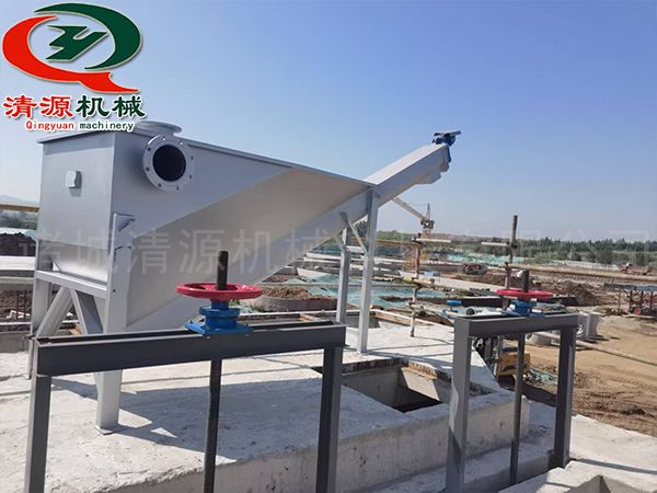 湖北武汉客户砂水分离器安装